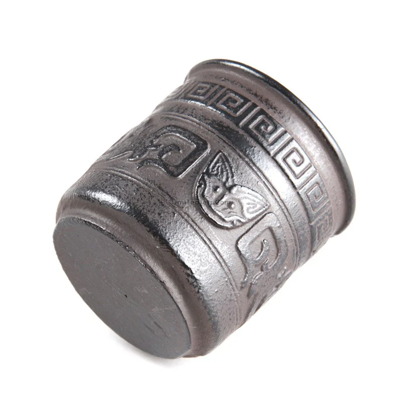 Ancient Style Cast Iron Tea Cup - Image 3