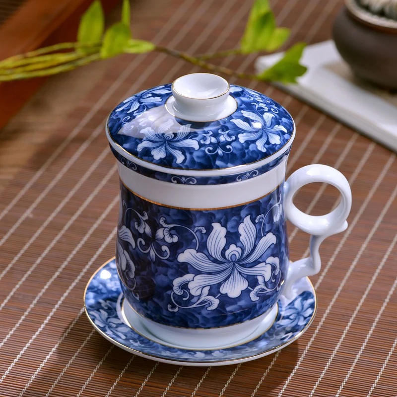 Blue And White Porcelain Chinese Tea Cup - Image 7