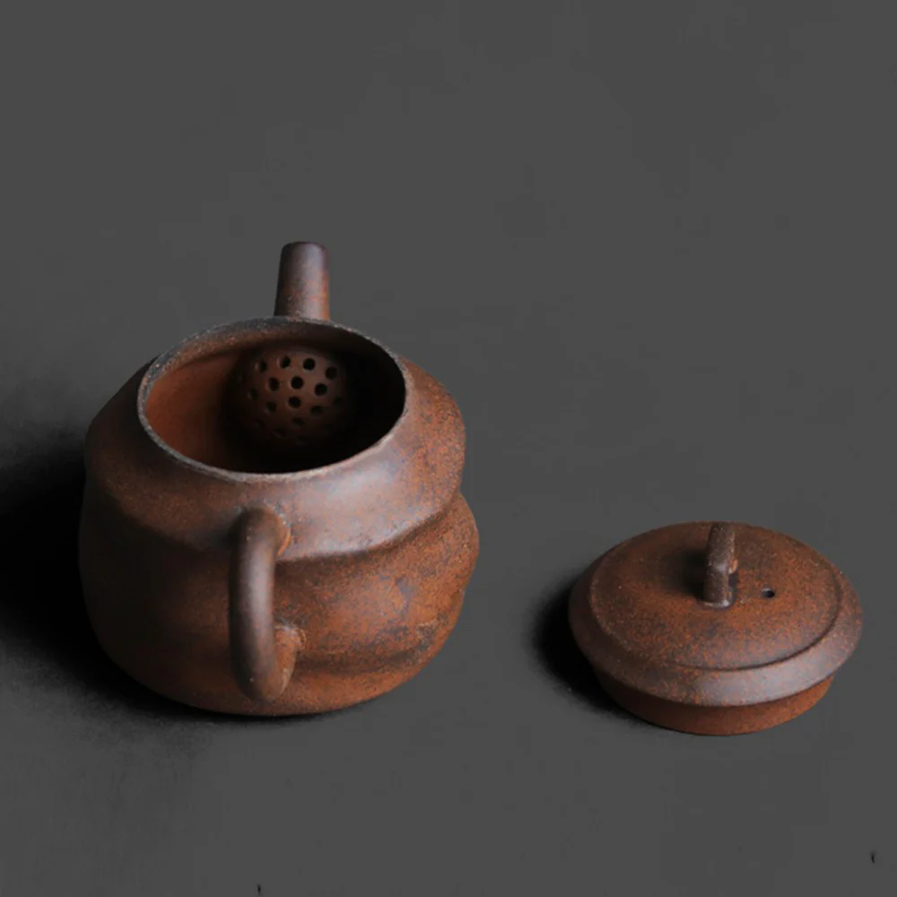 Chinese Old Rock Clay Pavilion Teapot - Image 4