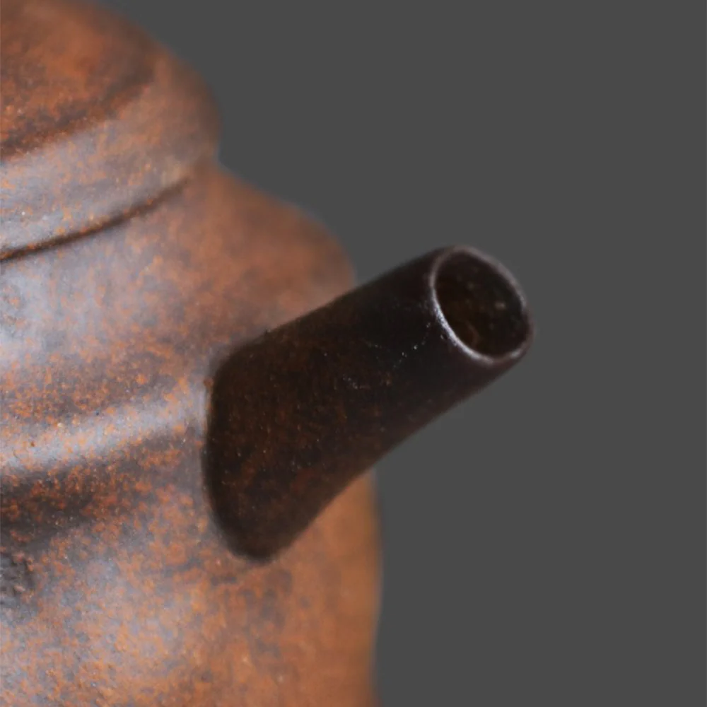 Chinese Old Rock Clay Pavilion Teapot - Image 5