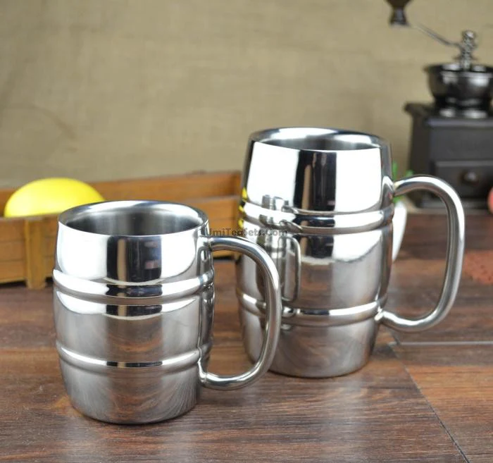 Double Wall Stainless Steel Beer Cup - Image 3