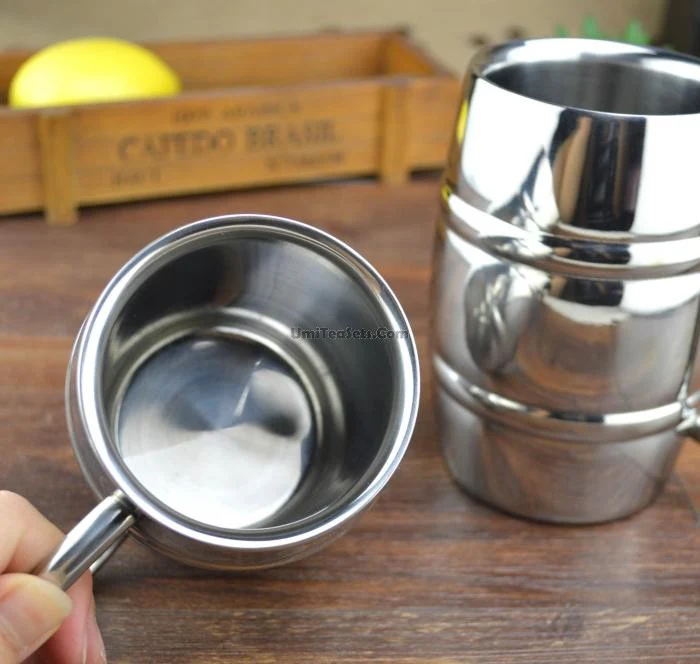 Double Wall Stainless Steel Beer Cup - Image 4