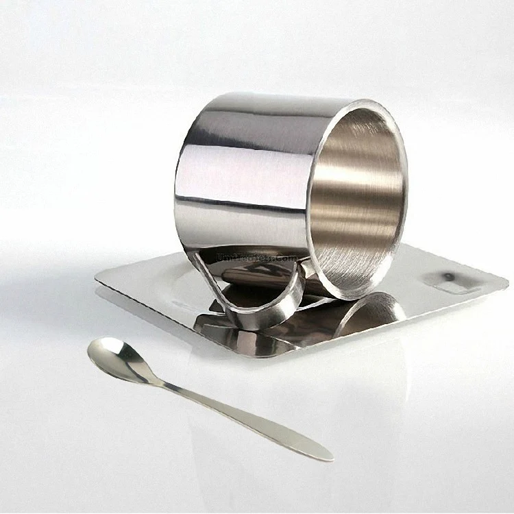 Double Wall Stainless Steel Tea & Coffee Cup - Image 3