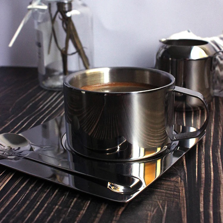 Double Wall Stainless Steel Tea & Coffee Cup - Image 6