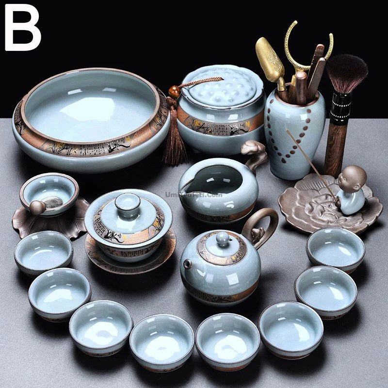 Dragon Ball Ice Crack Ruyao Tea Set - Image 3