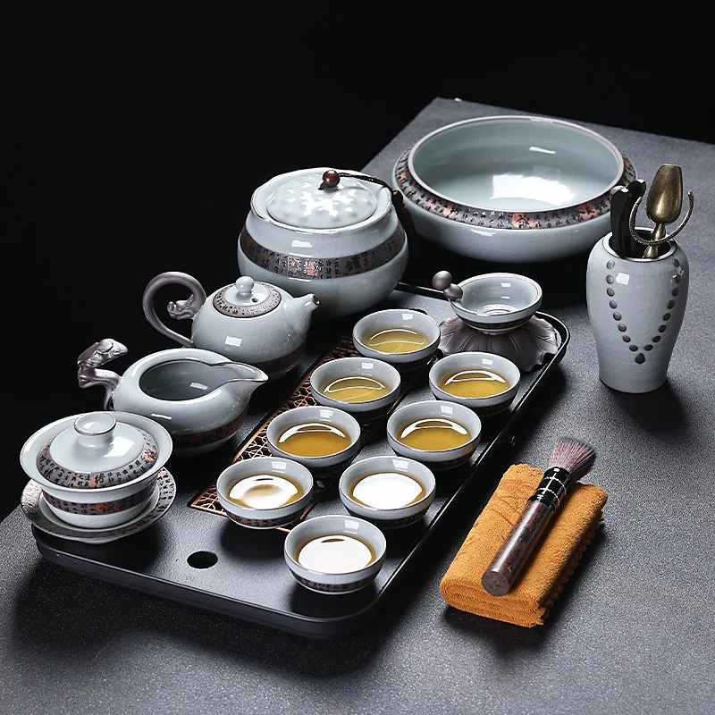 Dragon Ball Ice Crack Ruyao Tea Set - Image 5