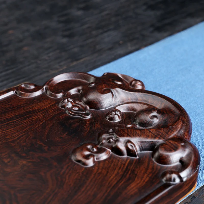 Ebony Small Pi Xiu Tea Tray - Image 4