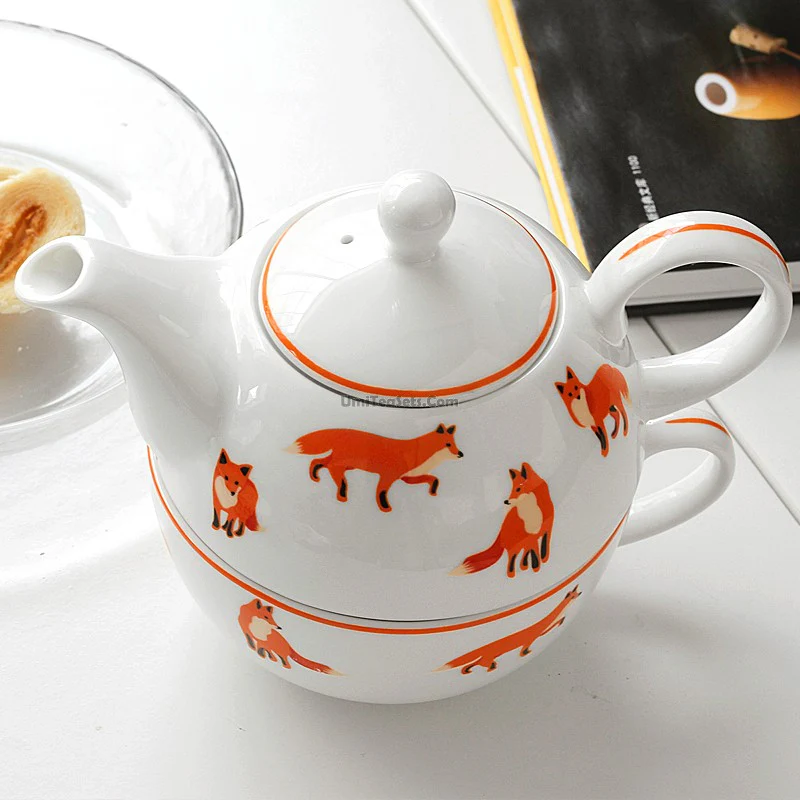 Fox Bone China Tea For One Set - Image 4
