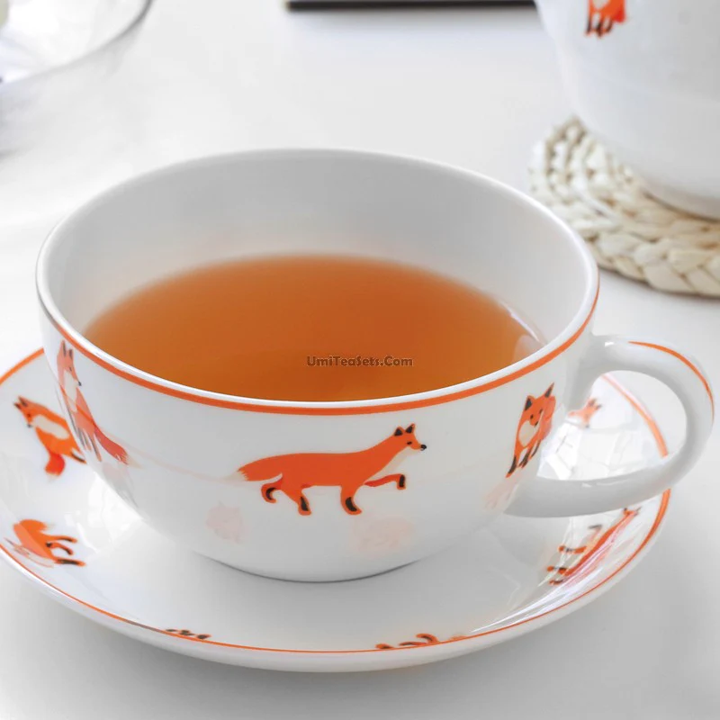 Fox Bone China Tea For One Set - Image 5