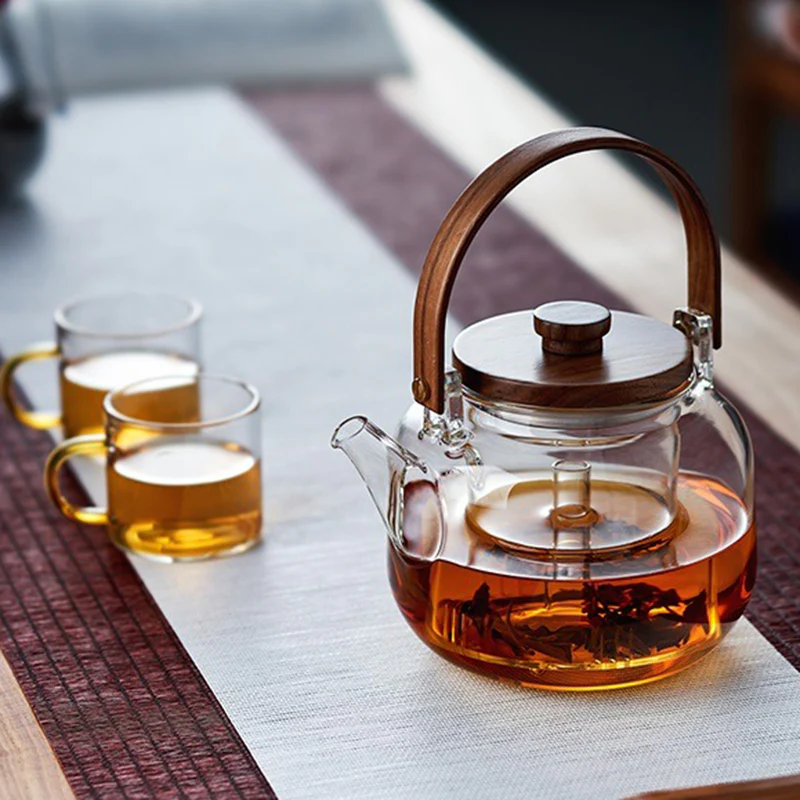 Glass Teapot With Water Steam Infuser - Image 4