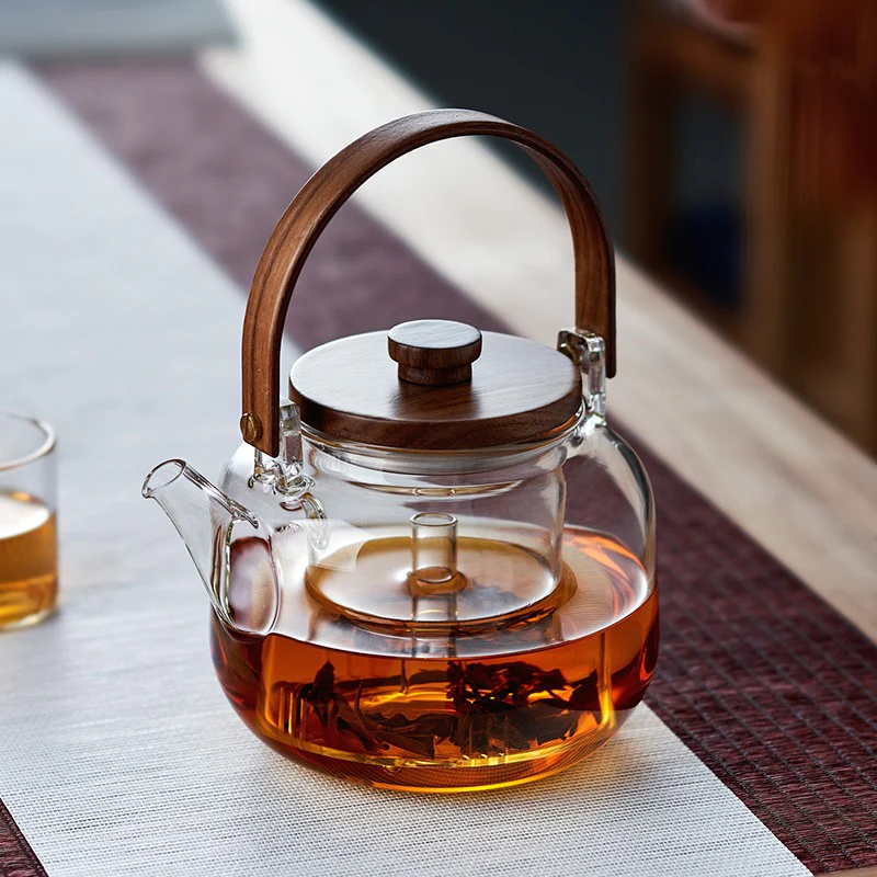 Glass Teapot With Water Steam Infuser - Image 5
