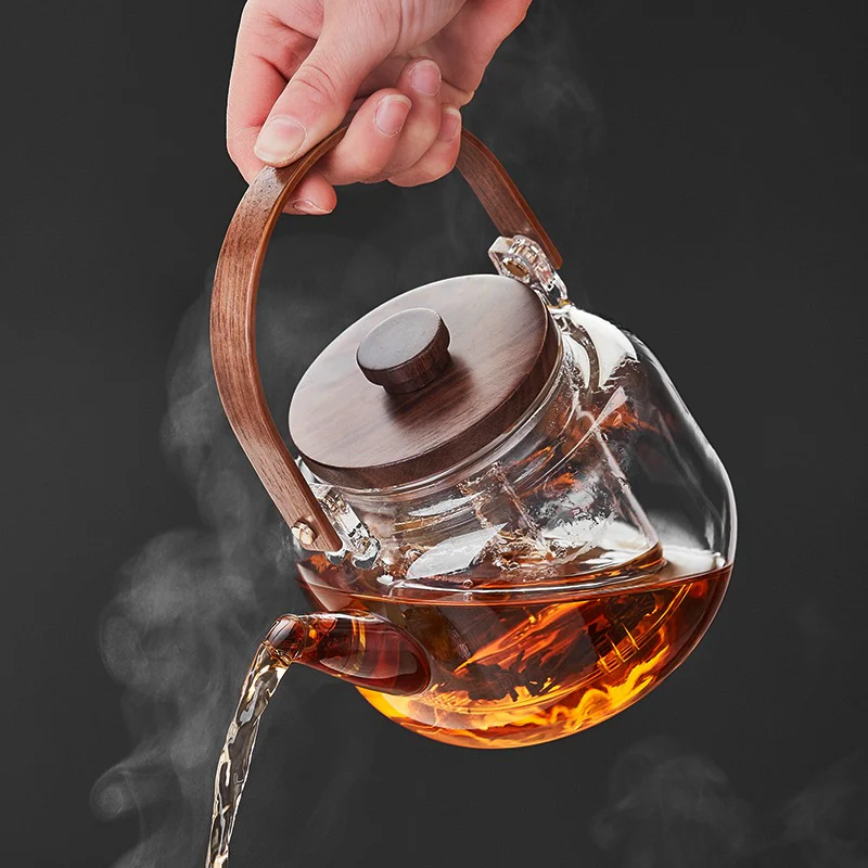 Glass Teapot With Water Steam Infuser - Image 6
