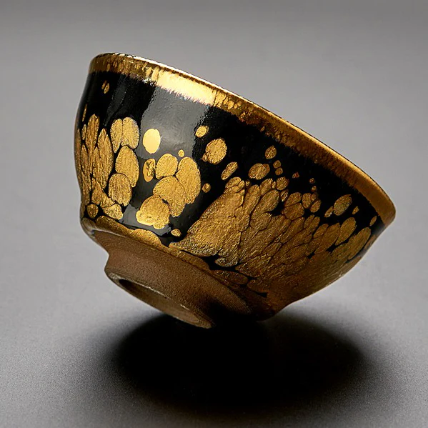 Golden & Silver Jian Zhan Gongfu Tea Cup - Image 7