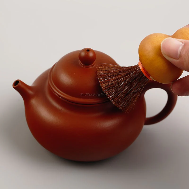 Gourd Shaped Horsetail Teapot Brush (Set of 2) - Image 3