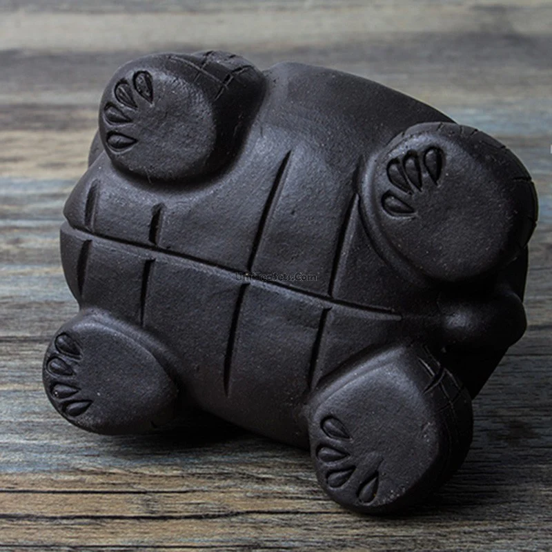 Handmade Yixing Clay Tortoise Tea Pet - Image 4