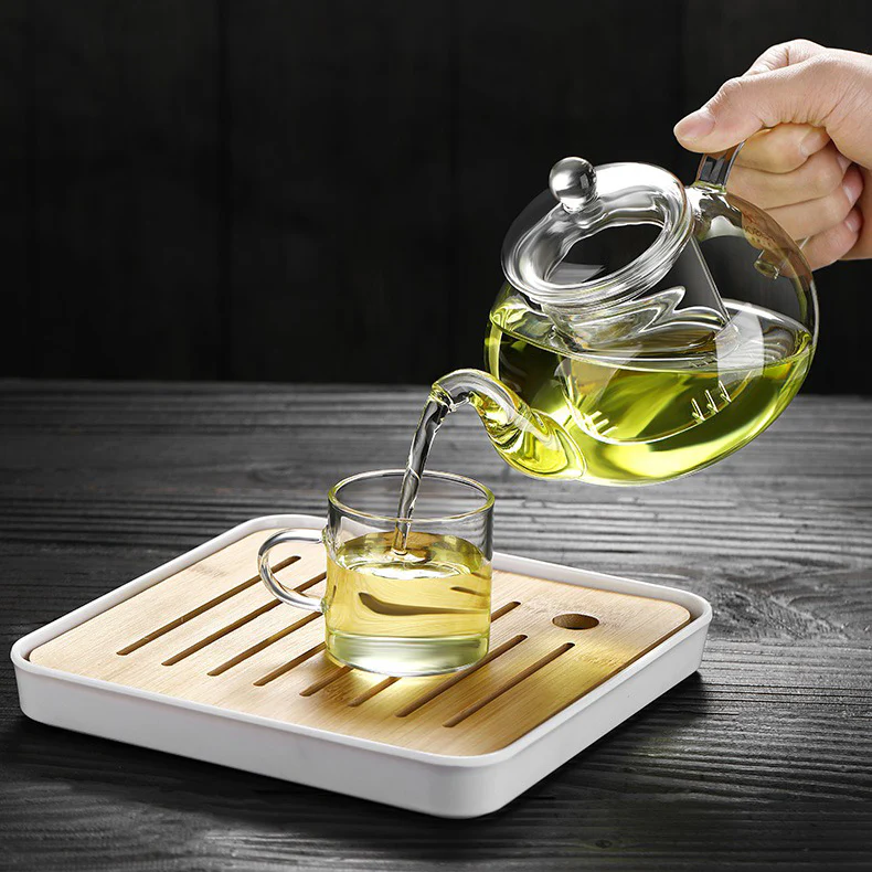 Heat Resisting Herbal Tea Glass Teapot - Image 10