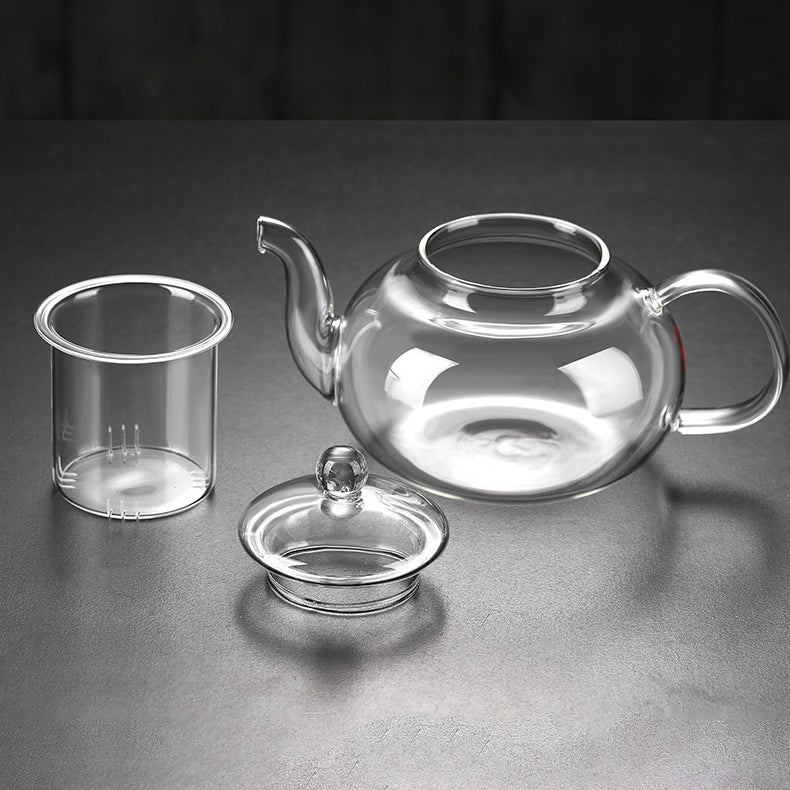 Heat Resisting Herbal Tea Glass Teapot - Image 6