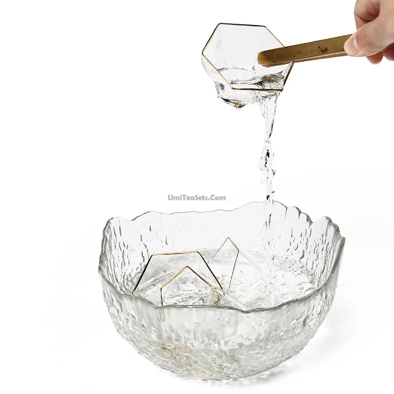 Ice Block Style Glass Tea Washer - Image 4
