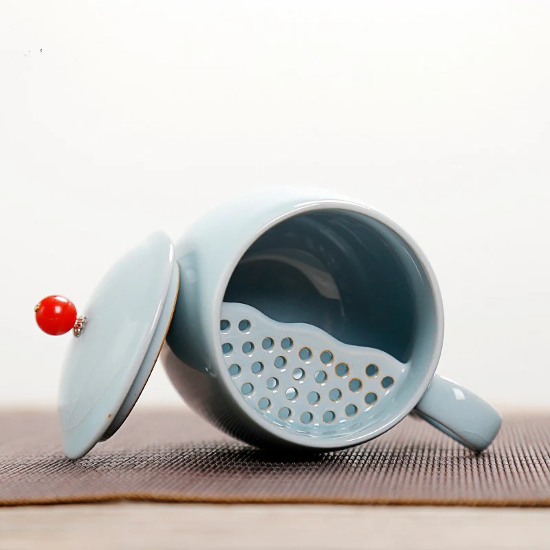 Ice Crack Five Kilns Chinese Tea Cup - Image 14