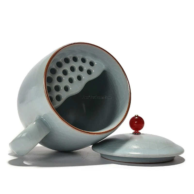 Ice Crack Five Kilns Chinese Tea Cup - Image 7