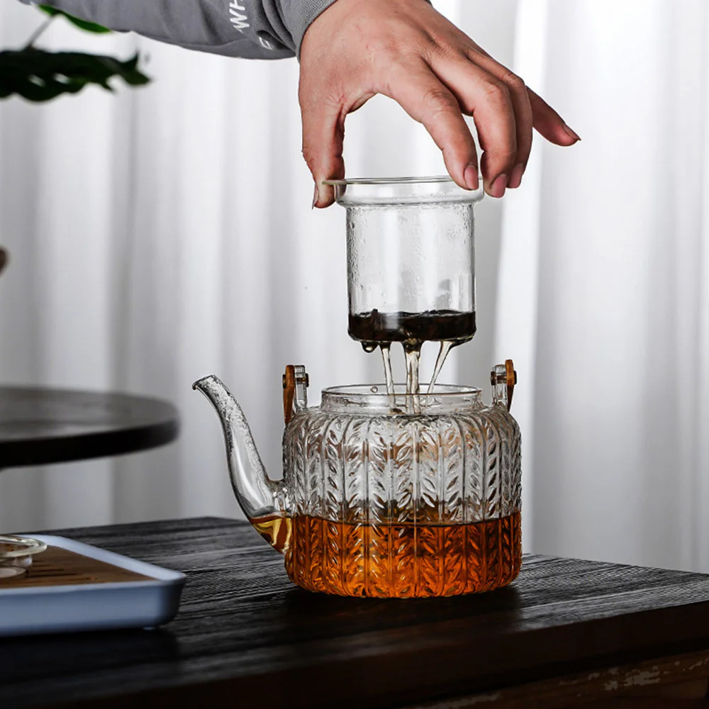 Japanese Glass Teapot With Two Styles Infuser - Image 4