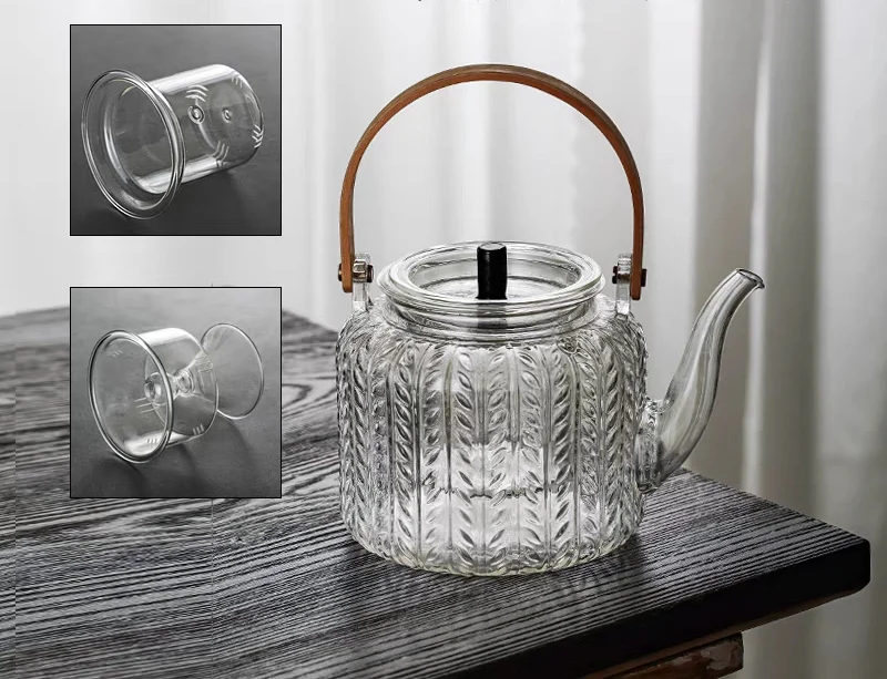 Japanese Glass Teapot With Two Styles Infuser - Image 6