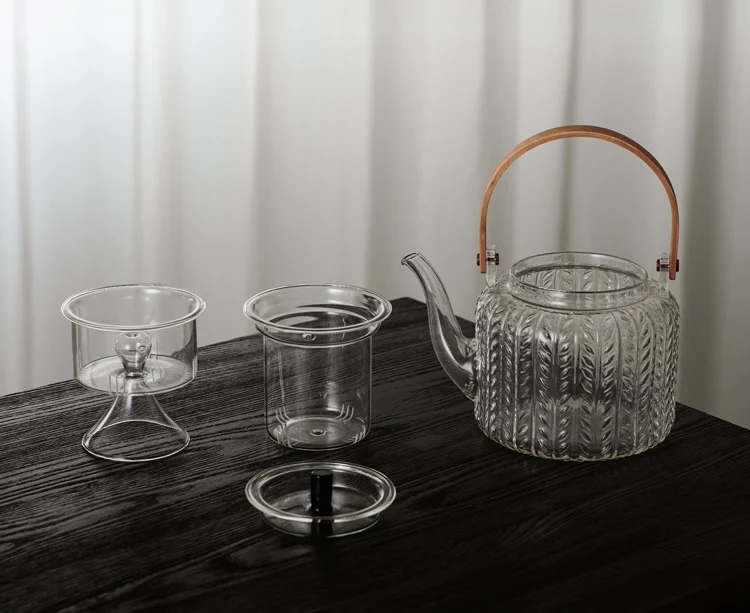 Japanese Glass Teapot With Two Styles Infuser - Image 7
