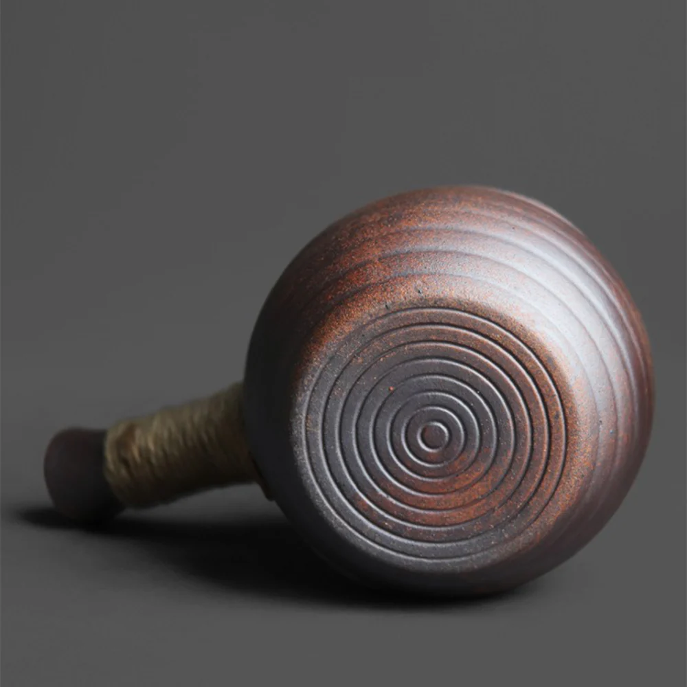 Japanese Kyusu Heating Pot With Wooden Lid - Image 5