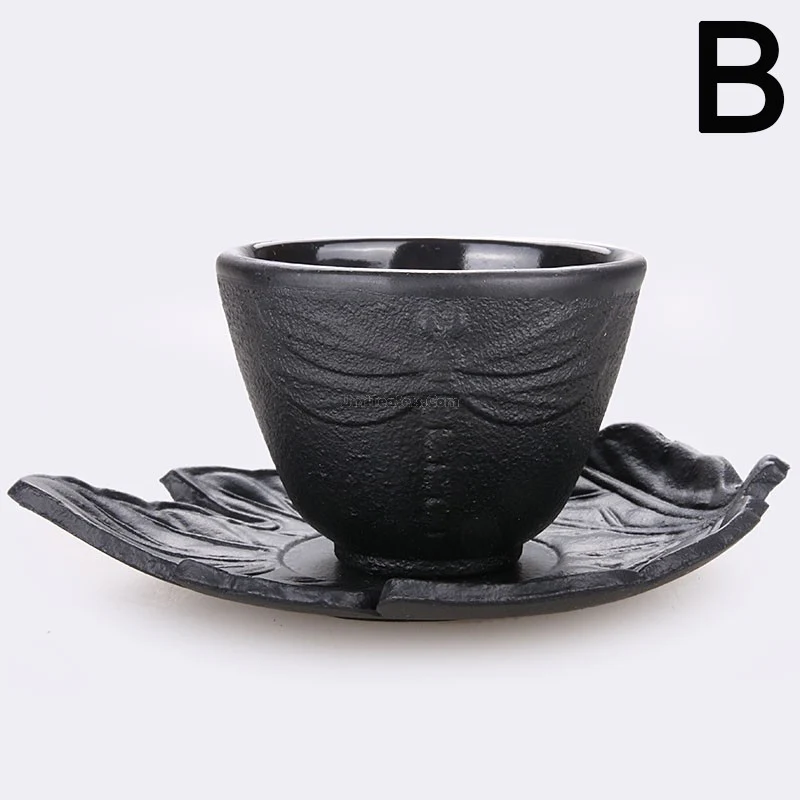 Japanese Samurai Hobnail Cast Iron Tea Cup - Image 3