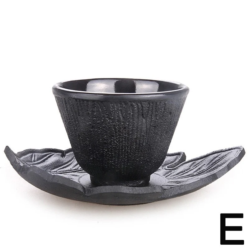 Japanese Samurai Hobnail Cast Iron Tea Cup - Image 4