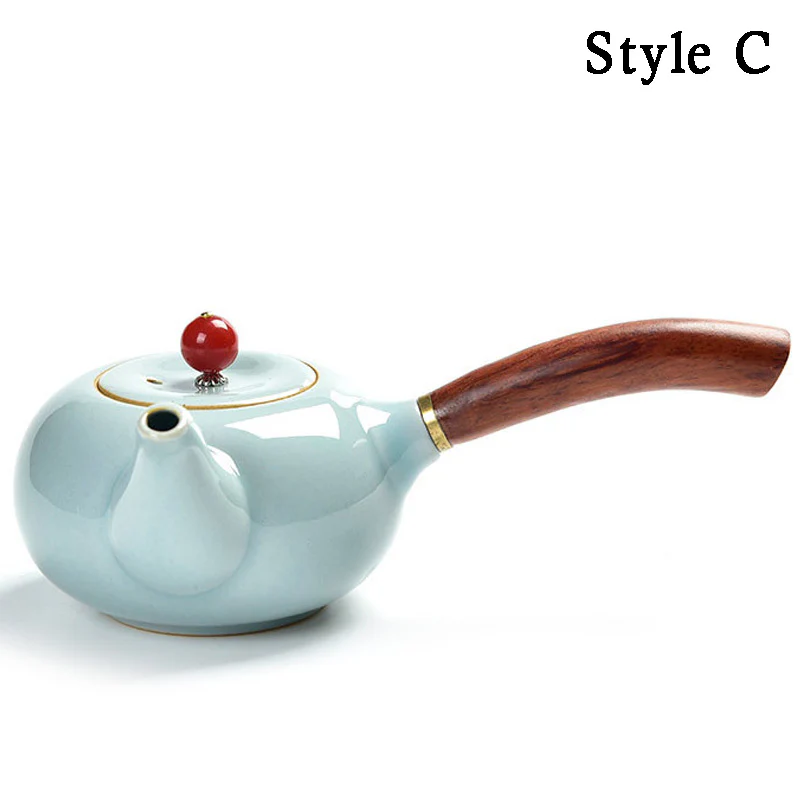 Japanese Teapot With Agate Lid - Image 4