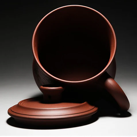 Landscape Yixing Purple Clay Tea Cup - Image 13