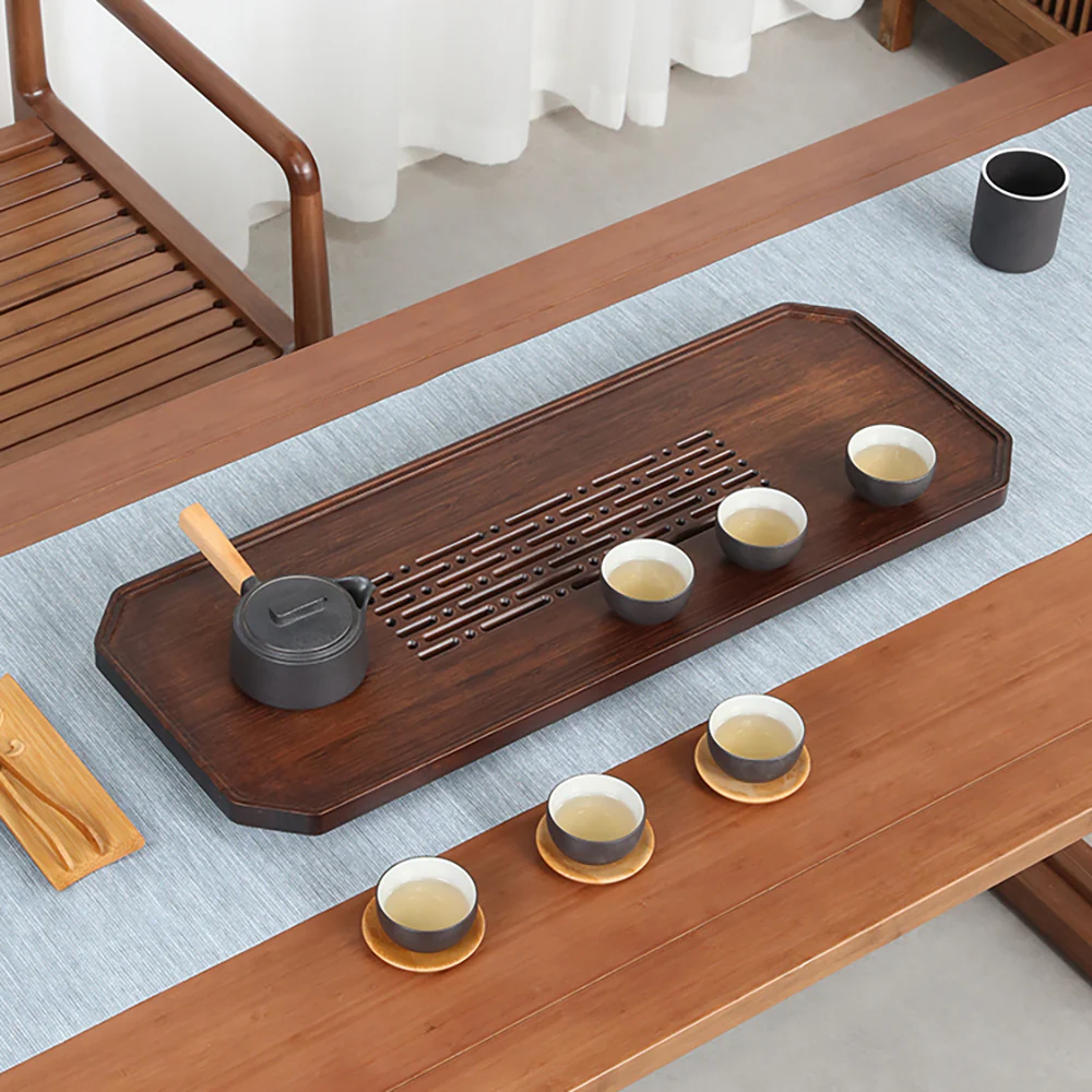 Nan Bamboo Hollow Gongfu Tea Tray - Image 4