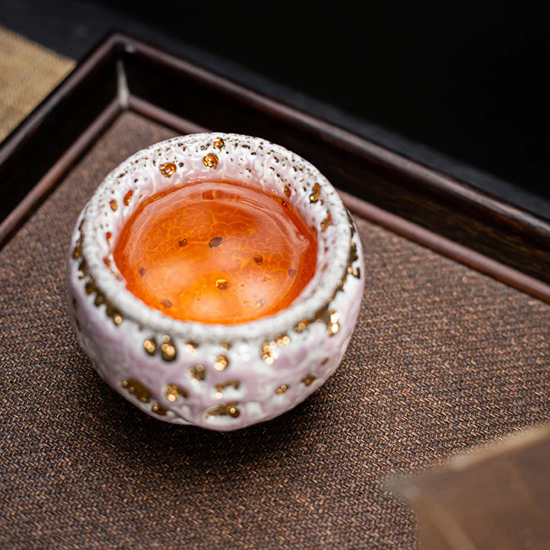 Pink Glazed Shinoyak Gongfu Tea Cup - Image 11