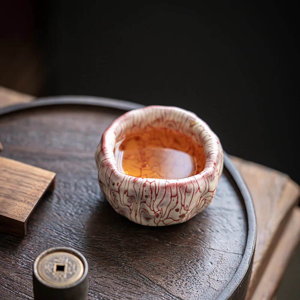 Pink Magma Kung Fu Tea Cup - Image 8