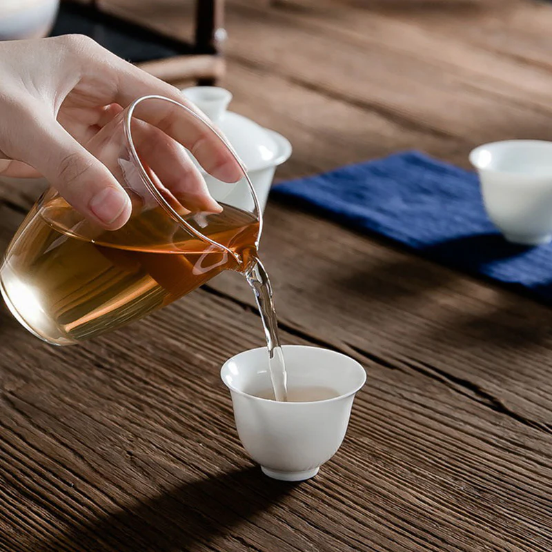 Porcelain Gaiwan Travel Tea Set With Bag - Image 5