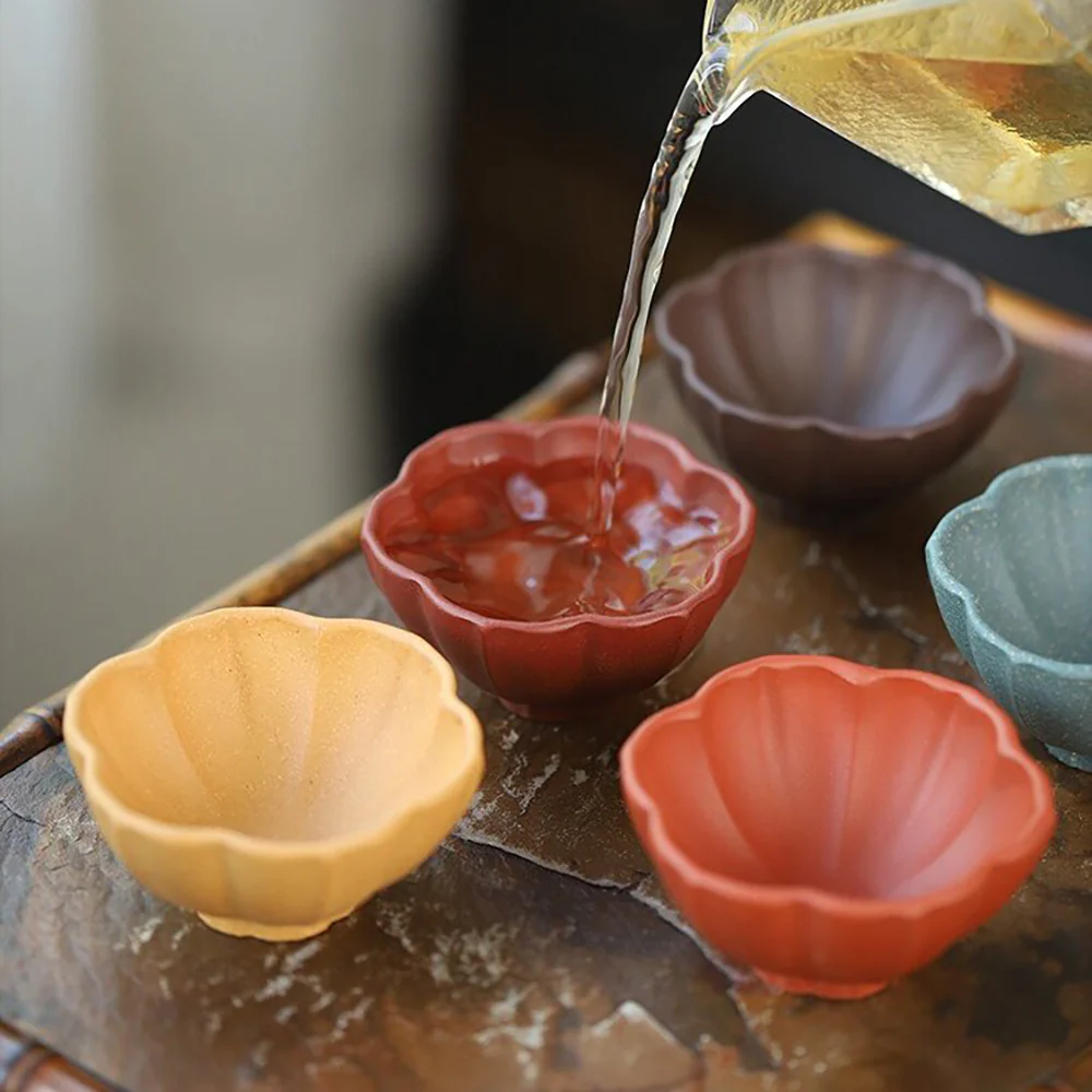 Set of Five - Yixing Clay Gongfu Tea Cup - Image 4