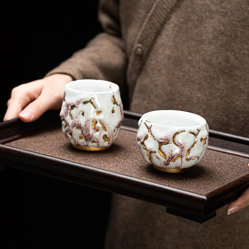 Shinoyaki Gold Gongfu Tea Cup - Image 8