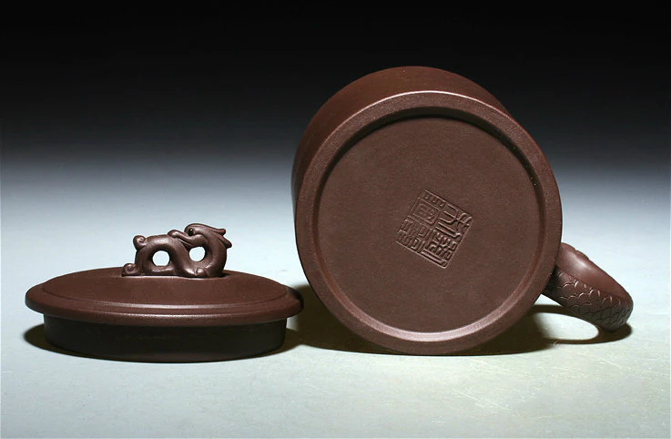 Simple Yixing Purple Clay Tea Cup - Image 5