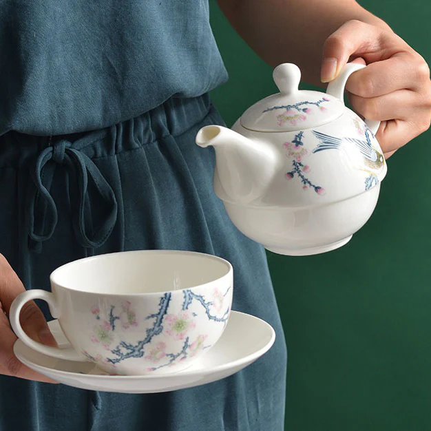 Tangshan Bonoe China Tea For One Set - Image 6