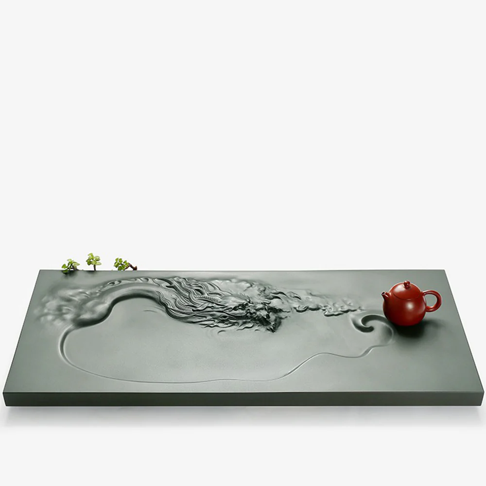 Tianluo Stone Dragon Gongfu Tea Tray - Image 3