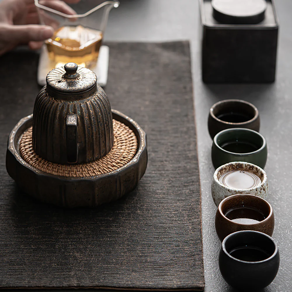 Wabi-sabi Kung Fu Tea Cup (Set of 5) - Image 3