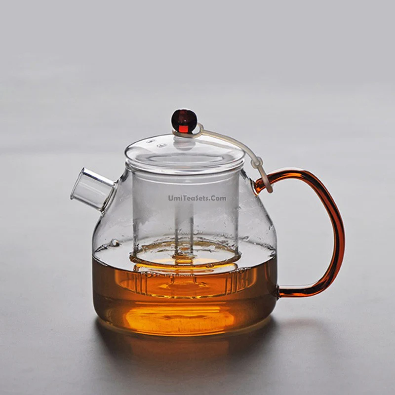 Water Steam Large Glass Teapot - Image 3