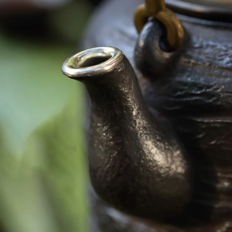 Zen Buddha Cast Iron Teapot - Image 4