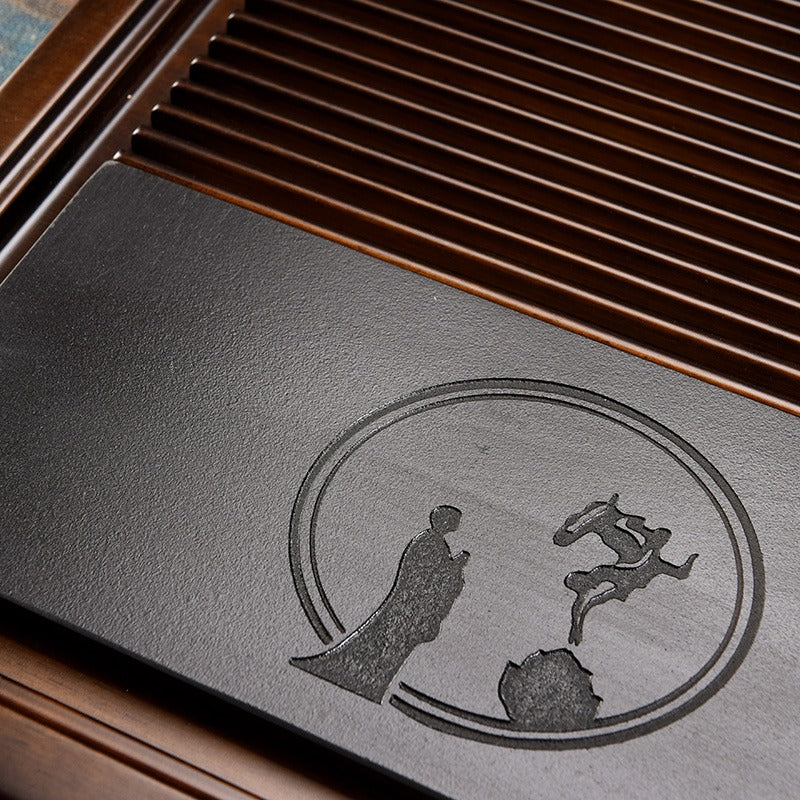 Zen Gongfu Bamboo Tea Tray - Image 5